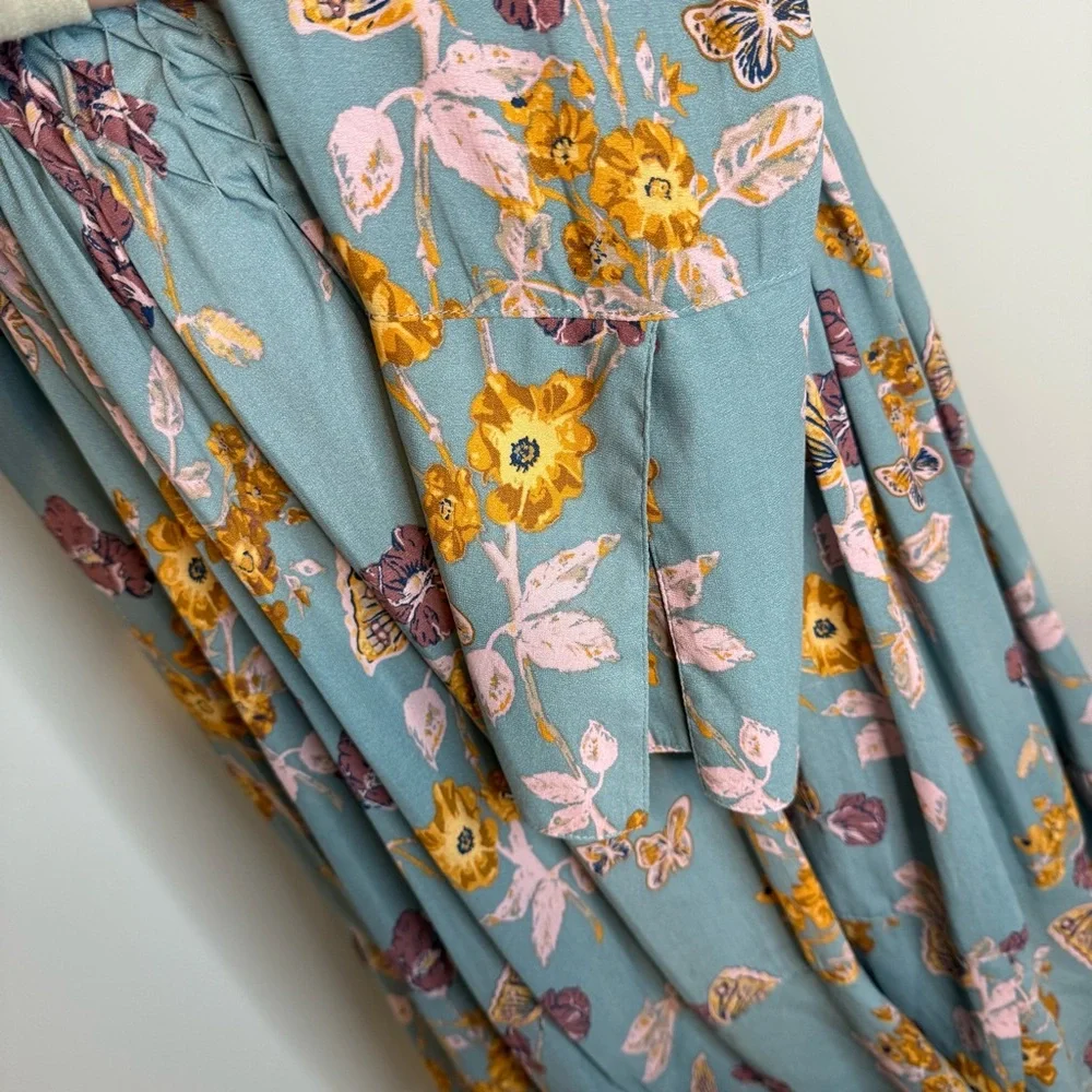 Free People Floral Boho Tunic Top/Dress – Size Small (Like New) - Picture 4 of 7